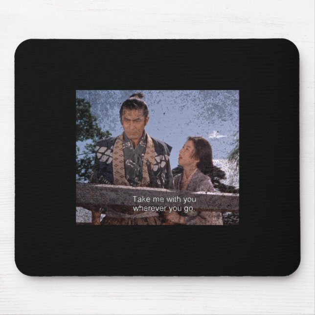 Miyamoto Musashi Otsu – Samurai Trilogy Bridge Sce Mouse Pad (Front)
