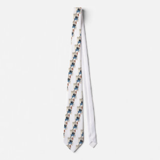 Miyamoto Musashi Painting c. 1800's Neck Tie