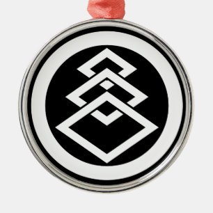 Miyata an inn metal ornament
