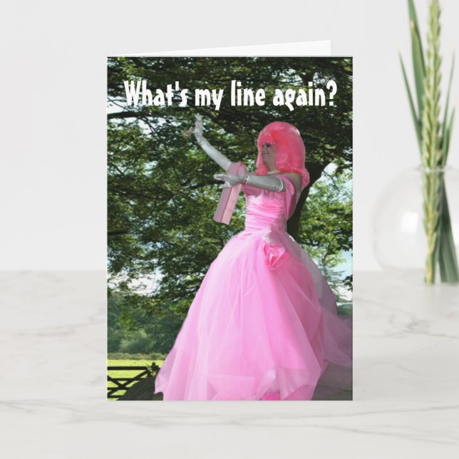 Miz Cotton greets her fans Card (Front)