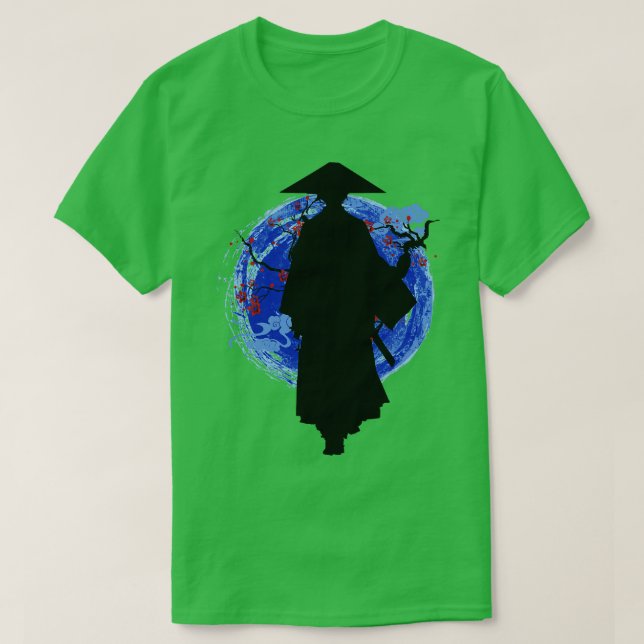 Mizu Blue eye Samurai TShirt (Design Front)
