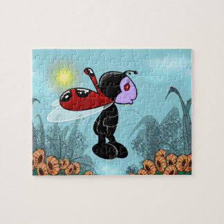 Mizz Ladybug Jigsaw Puzzle