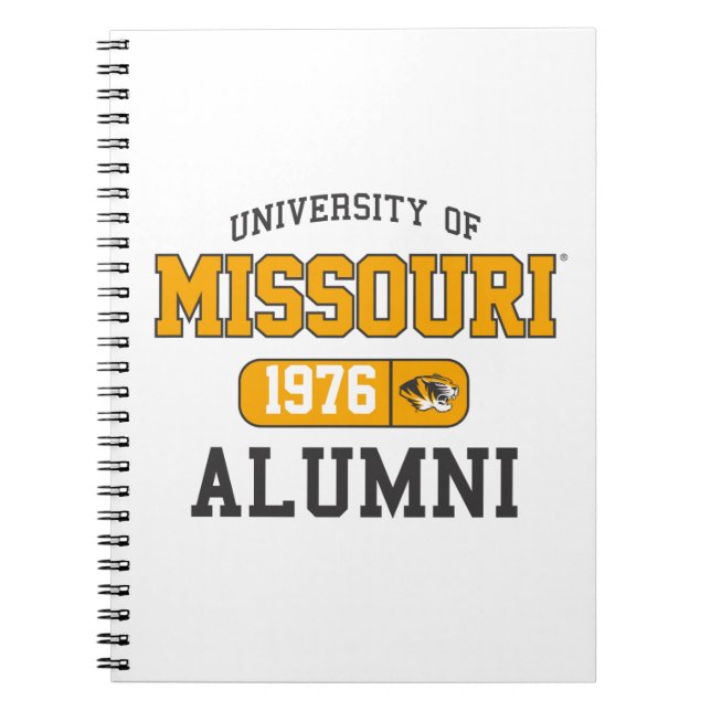 Mizzou Alumni Pride Notebook (Front)