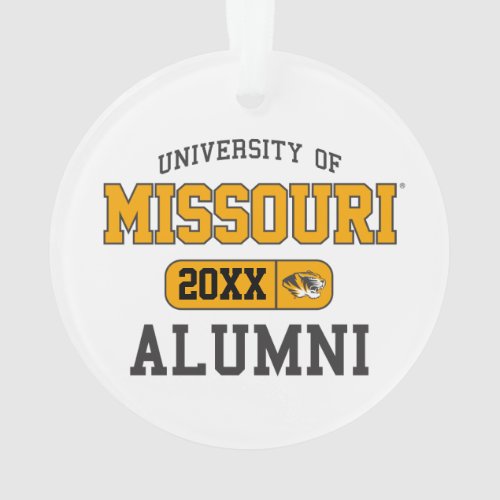 Mizzou Alumni Pride Ornament