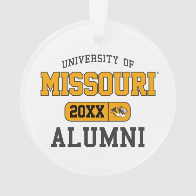 Mizzou Alumni Pride Ornament (Back)