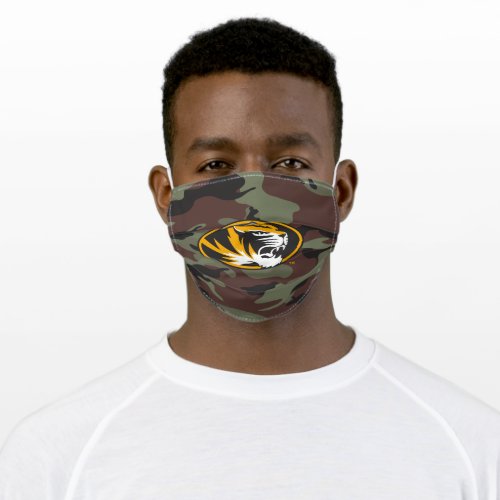 Mizzou Tiger Camo Adult Cloth Face Mask