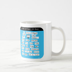 MJ1435 libra starsign zodiac Coffee Mug