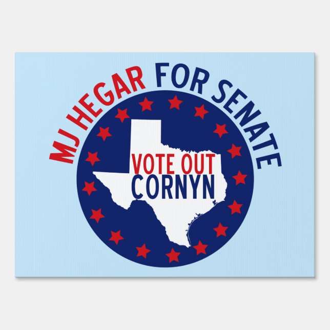 MJ Hegar for Senate Sign (Front)