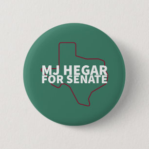 MJ Hegar For US Senate Button