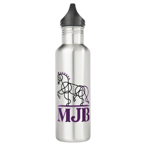 MJB logo  Stainless Steel Water Bottle