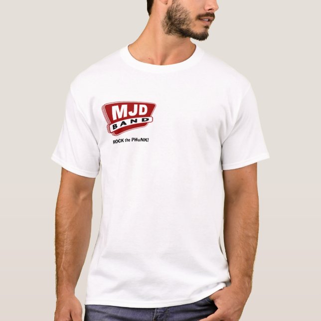MJD Band mens T-Shirt (Front)