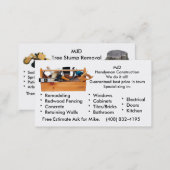 MJD Handy Man Business Card (Front/Back)
