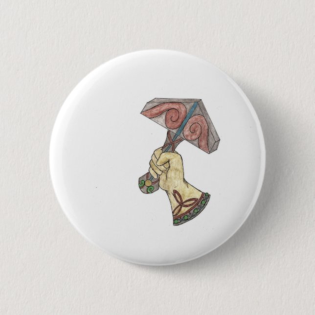 Mjolnir Button (Front)