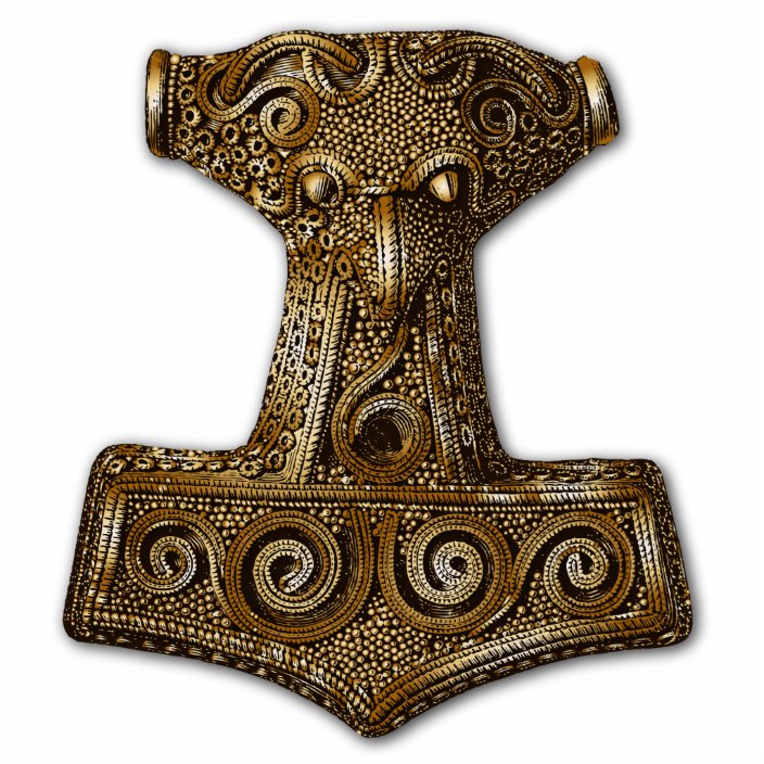 mjolnir ornament