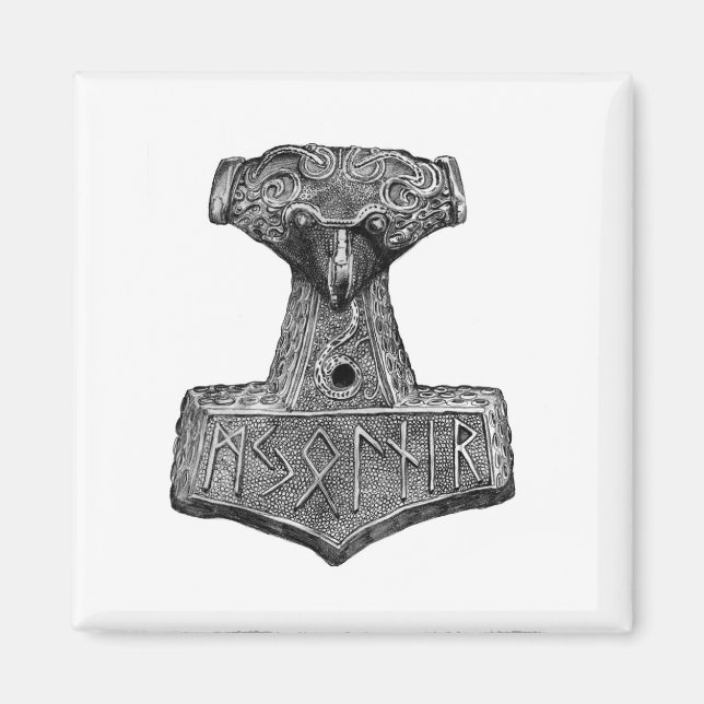 "Mjolnir" Magnet (Front)