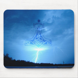Mjolnir Strikes Mouse Pad