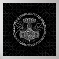 Mjolnir - The hammer of Thor and Tree of life