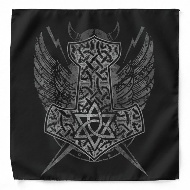 Mjolnir  - the hammer of Thor Bandana (Front)