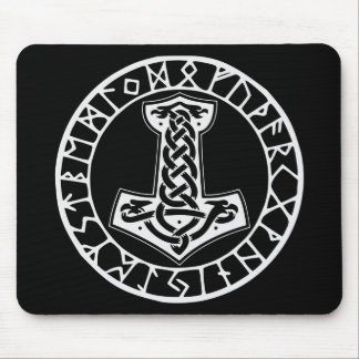 Mjölnir Thor’s Hammer 0022 #USAPatriotGraphics © Mouse Pad