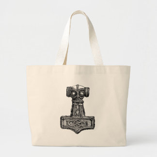 Mjolnir: Thor's Hammer Large Tote Bag