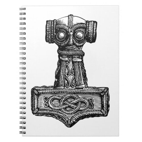 Mjolnir Thors Hammer Notebook