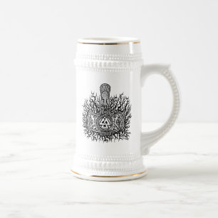 Mjolnir - Valknut Beer Stein