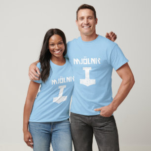 mjolnir_white_destroyed T-Shirt