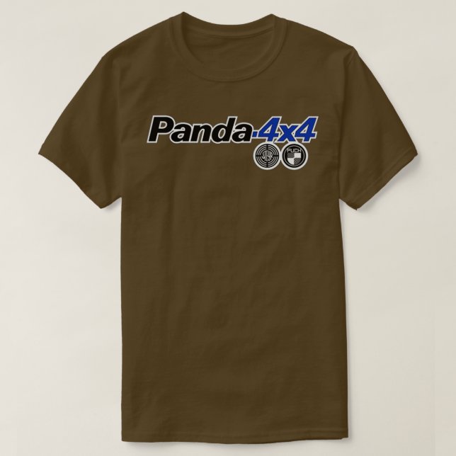 Mk1 Panda 4x4 badge design  T-Shirt (Design Front)