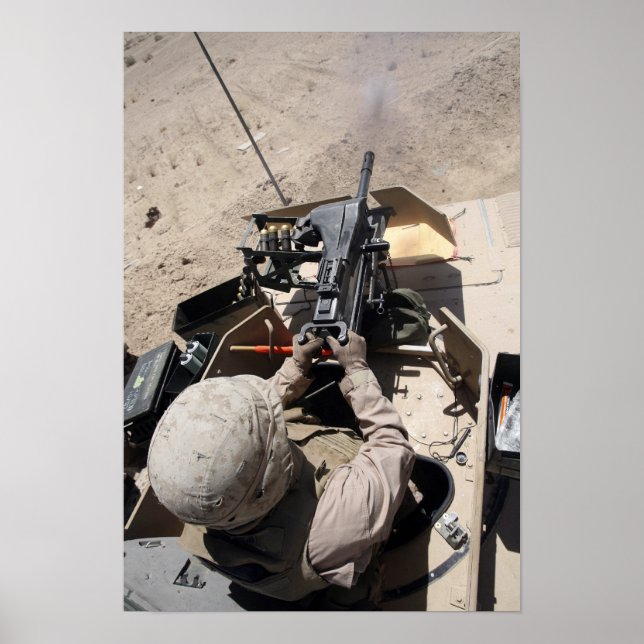 MK-19 automatic grenade launcher Poster (Front)