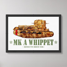 MK A Whippet World War One British Medium Tank WWI