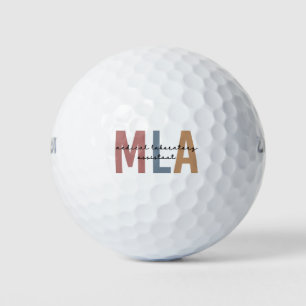 MLA Medical Laboratory Assistant Golf Balls