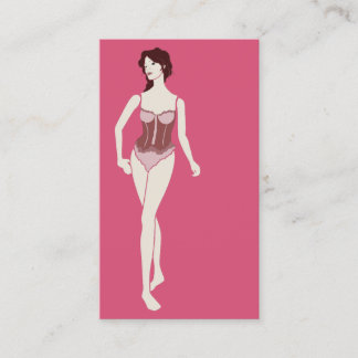 m'lady mannequin business card