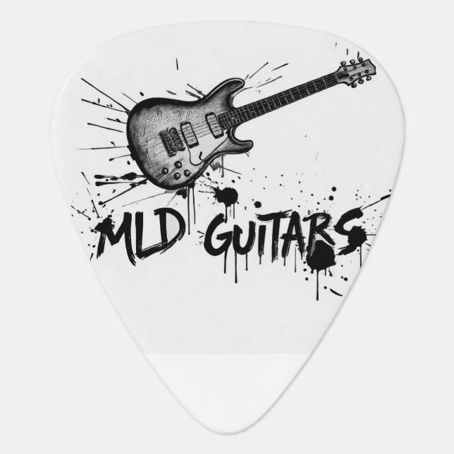 MLD Guitar Pick (Front)