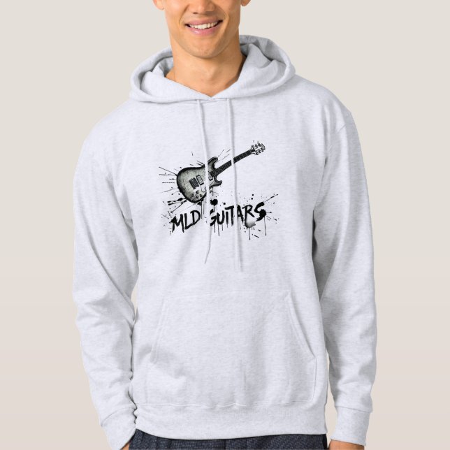 MLD Guitars- Mens Hoodie pullover (Front)