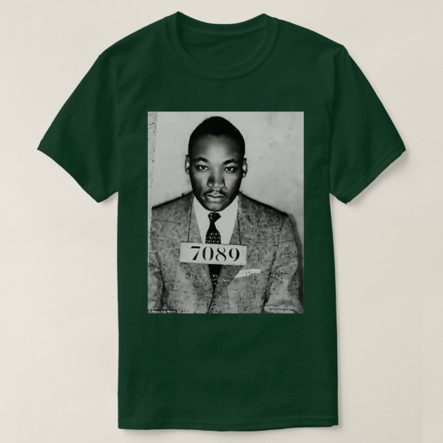 MLK Mugshot T-Shirt (Design Front)