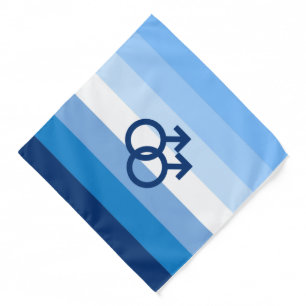 MLM Gay Male Pride Flag Bandana