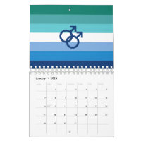 Buy wholesale Calendar 2024 Sexy shirtless man