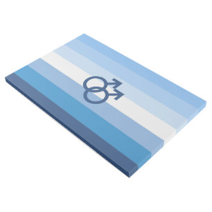 MLM Gay Male Pride Flag Gallery Wrap