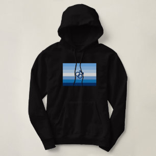 MLM Gay Male Pride Flag Hoodie