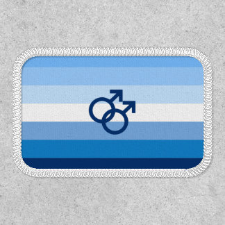 MLM Gay Male Pride Flag Patch
