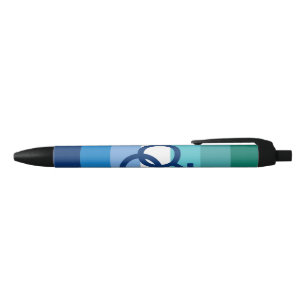 MLM Gay Male Pride Flag Pen