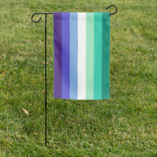 MLM Gay Men's Pride Ocean Gay Garden Flag