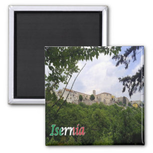 MLS015 ISERNIA, Glimpse, Molise, Italy, Fridge Magnet