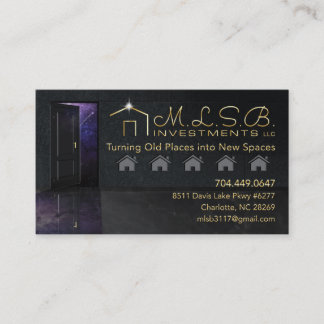 MLSB Investments Business Card