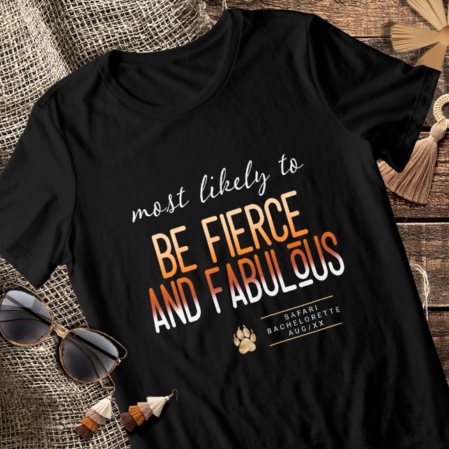 MLT Be Fierce and Fabulous Bachelorette ID1156 Tri-Blend Shirt (Creator Uploaded)