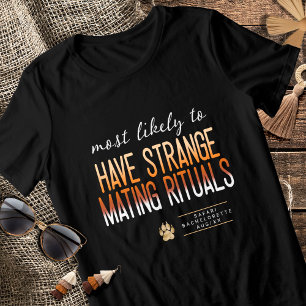 MLT Have Strange Mating Ritual Bachelorette ID1156 Tri-Blend Shirt
