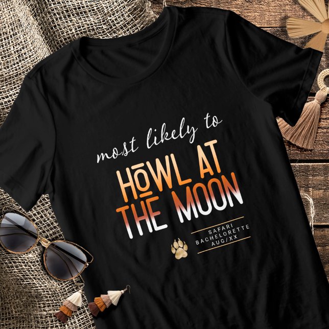 MLT Howl at the Moon Bachelorette ID1156 Tri-Blend Shirt (Creator Uploaded)