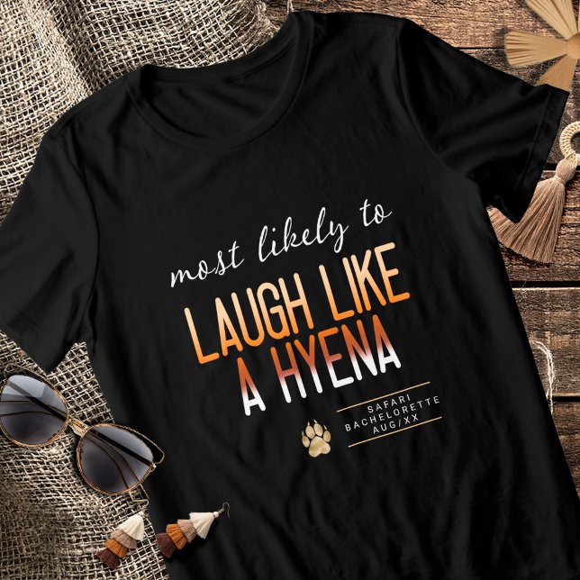 MLT Laugh Like a Hyena Bachelorette ID1156 Tri-Blend Shirt (Creator Uploaded)