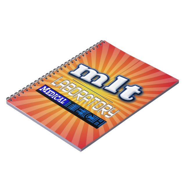 MLT LOGO - LABORATORY MEDICAL TECH NOTEBOOK (Left Side)