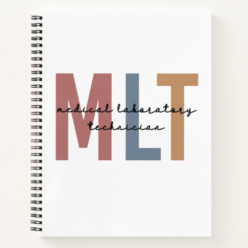 MLT Medical Laboratory Technician Medical Lab Tech Notebook